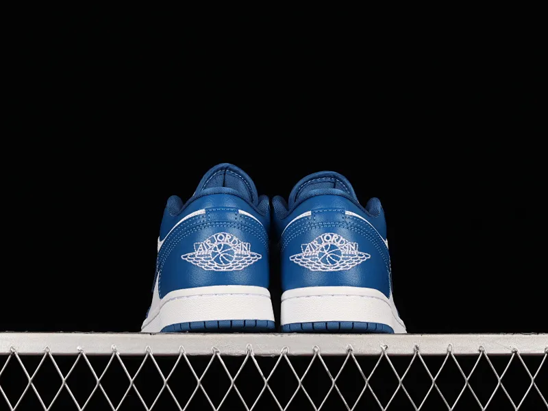 All categories Air Jordan Jordan series basketball shoes Air Jordan 1 Low G version pure original Air Jordan 1 Low "Dark Marina Blue" AJ1 Joe 1 University Blue DC0774-114